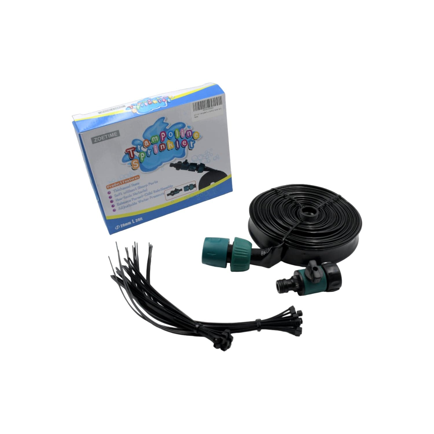 Trampoline Sprinkler For Kids - Outdoor Trampoline Water Sprinkler For Kids And Adults thumbnail 4