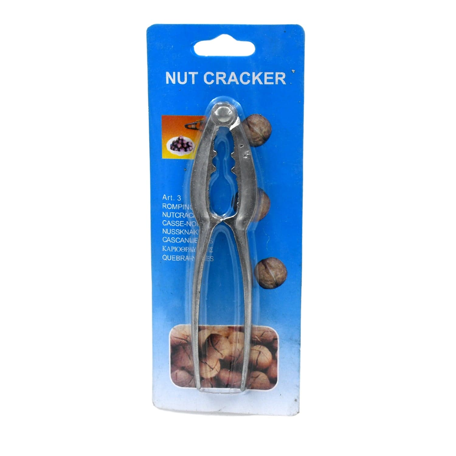 Luxury Stainless Walnut Cracker of Portable Nut Cutter & Pliers thumbnail 7