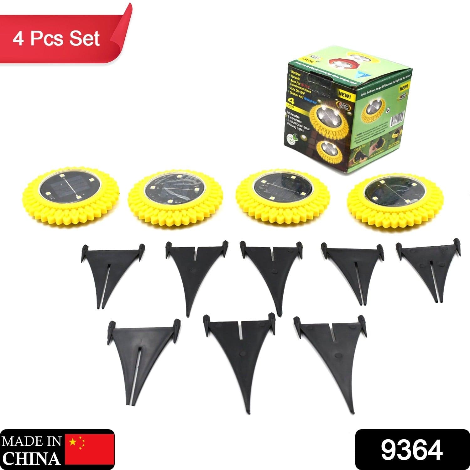 4 Pack Solar Ground Lights thumbnail 2