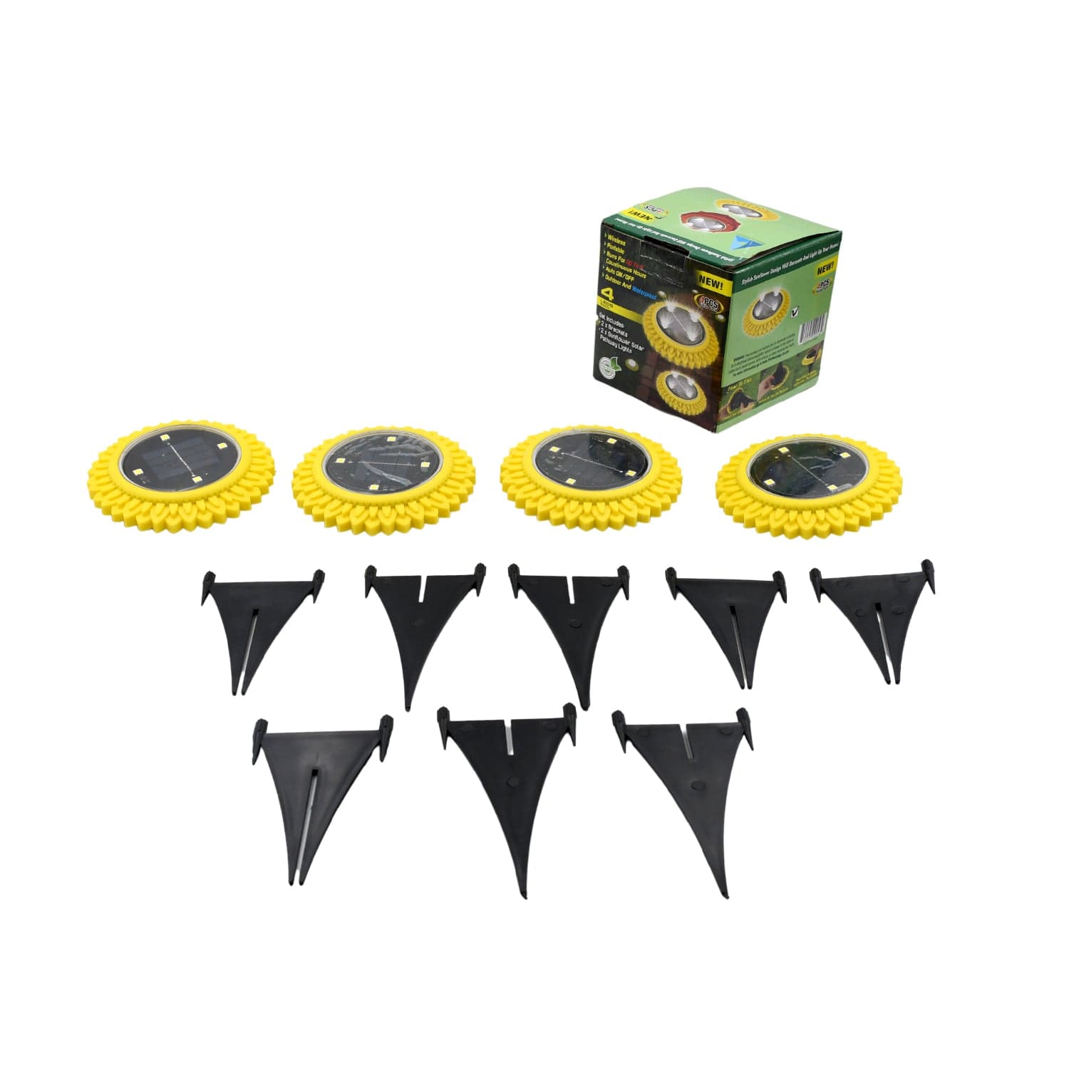 4 Pack Solar Ground Lights thumbnail 4