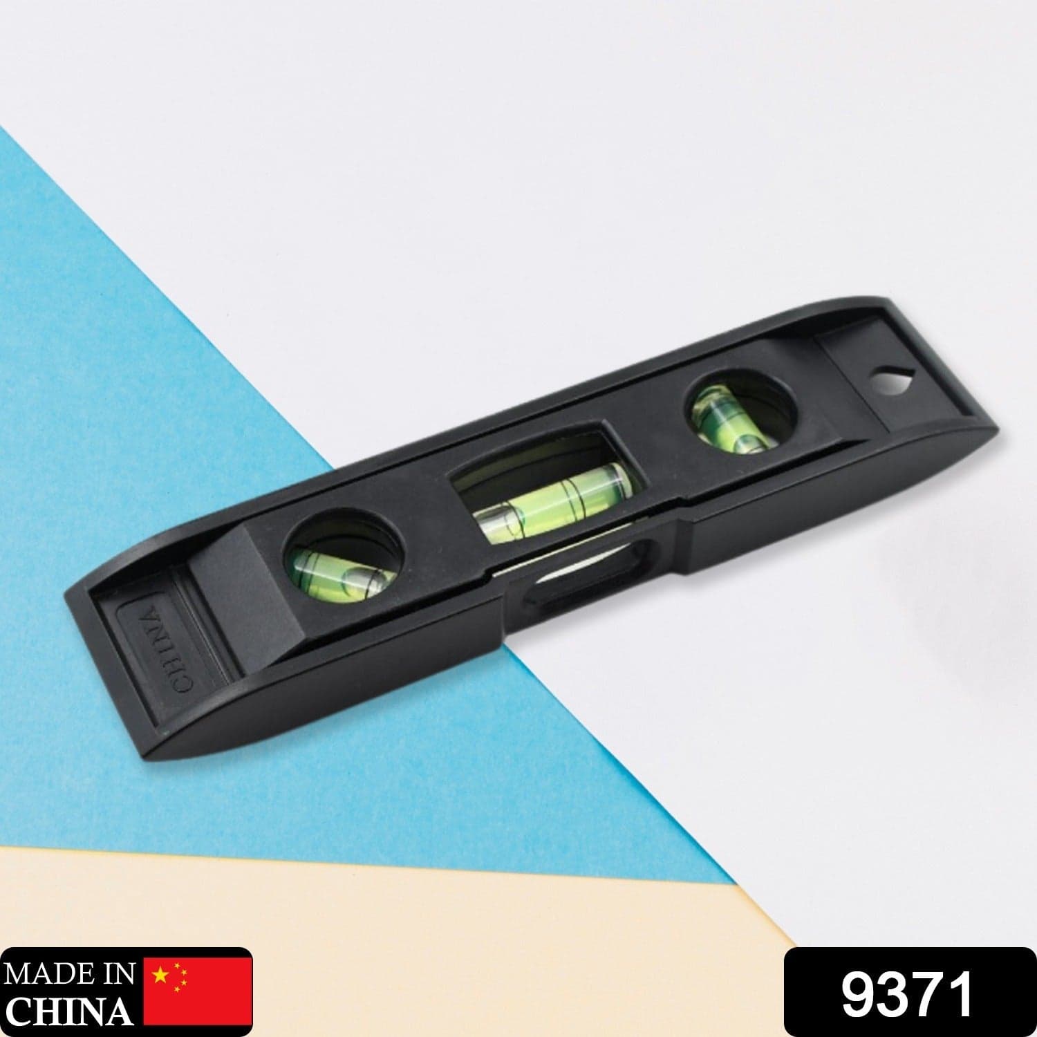 Plastic Torpedo Level, Spirit Level 3 Bubble Level Torpedo Plastic Level Bubble Measuring Tool thumbnail 2
