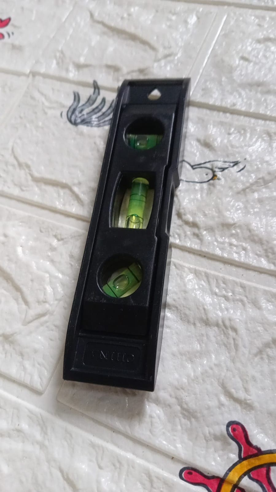 Plastic Torpedo Level, Spirit Level 3 Bubble Level Torpedo Plastic Level Bubble Measuring Tool thumbnail 6