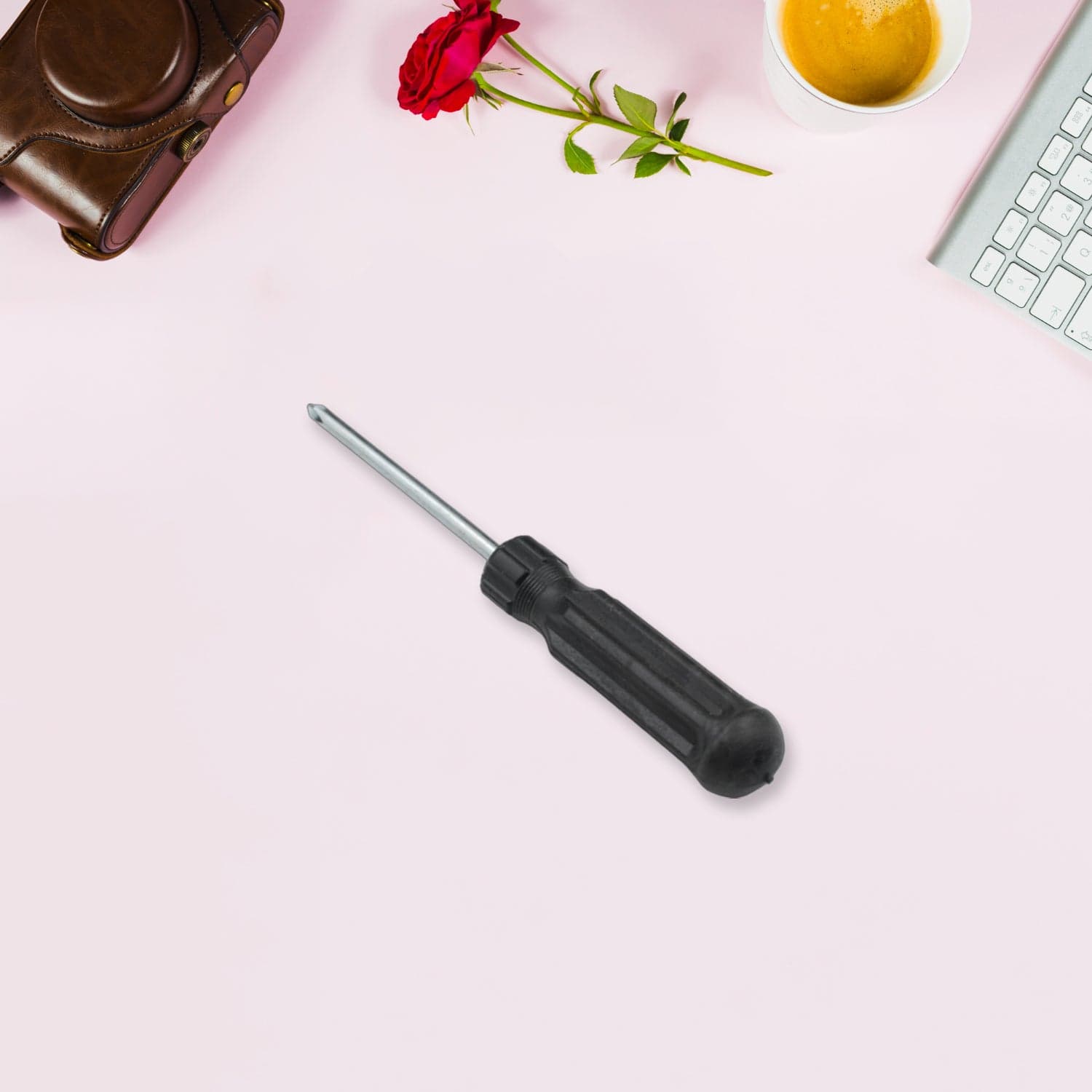 Small Pocket Size Slotted Cross Head Flat Magnetic Screwdriver thumbnail 6
