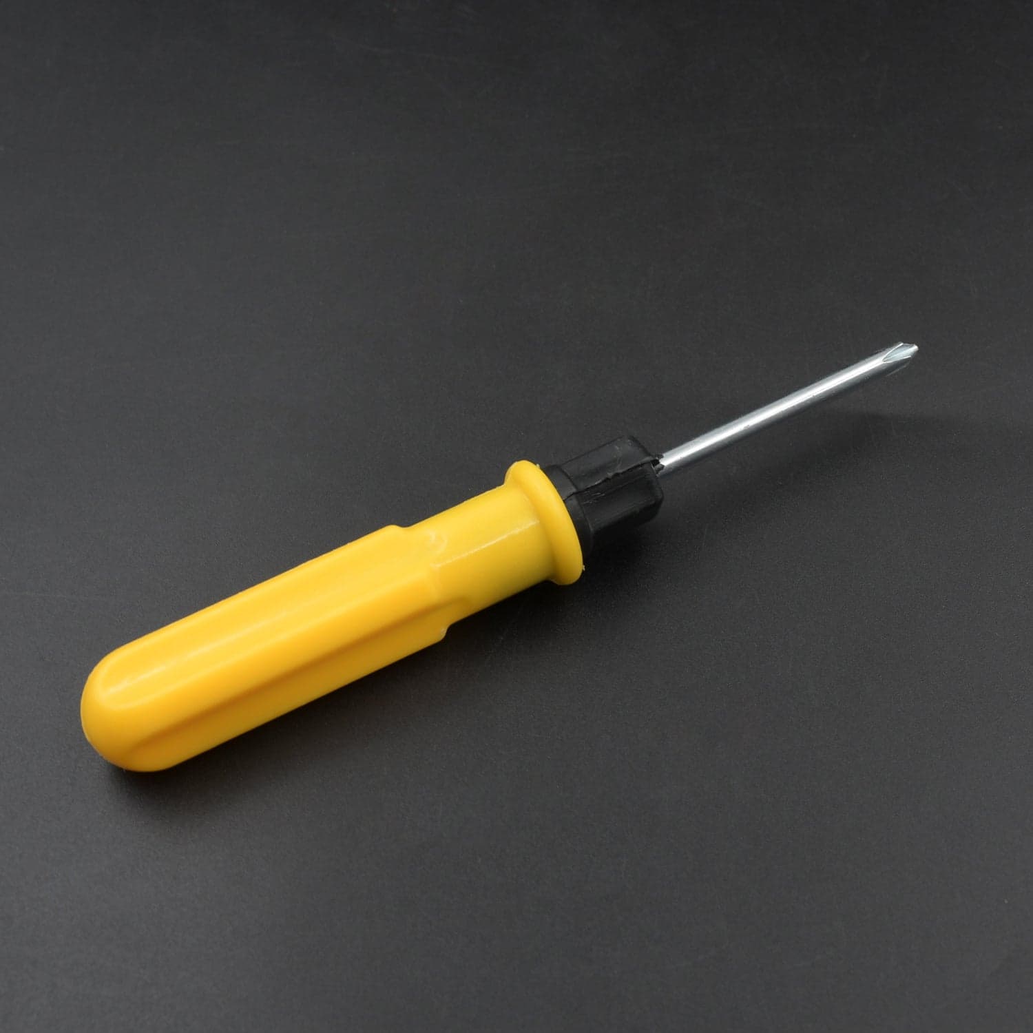 Small Pocket Size 2 in 1 Slotted Cross Head Double Sided Flat Magnetic Screwdriver with PVC Plastic Coated Handle (1 Pc) thumbnail 3