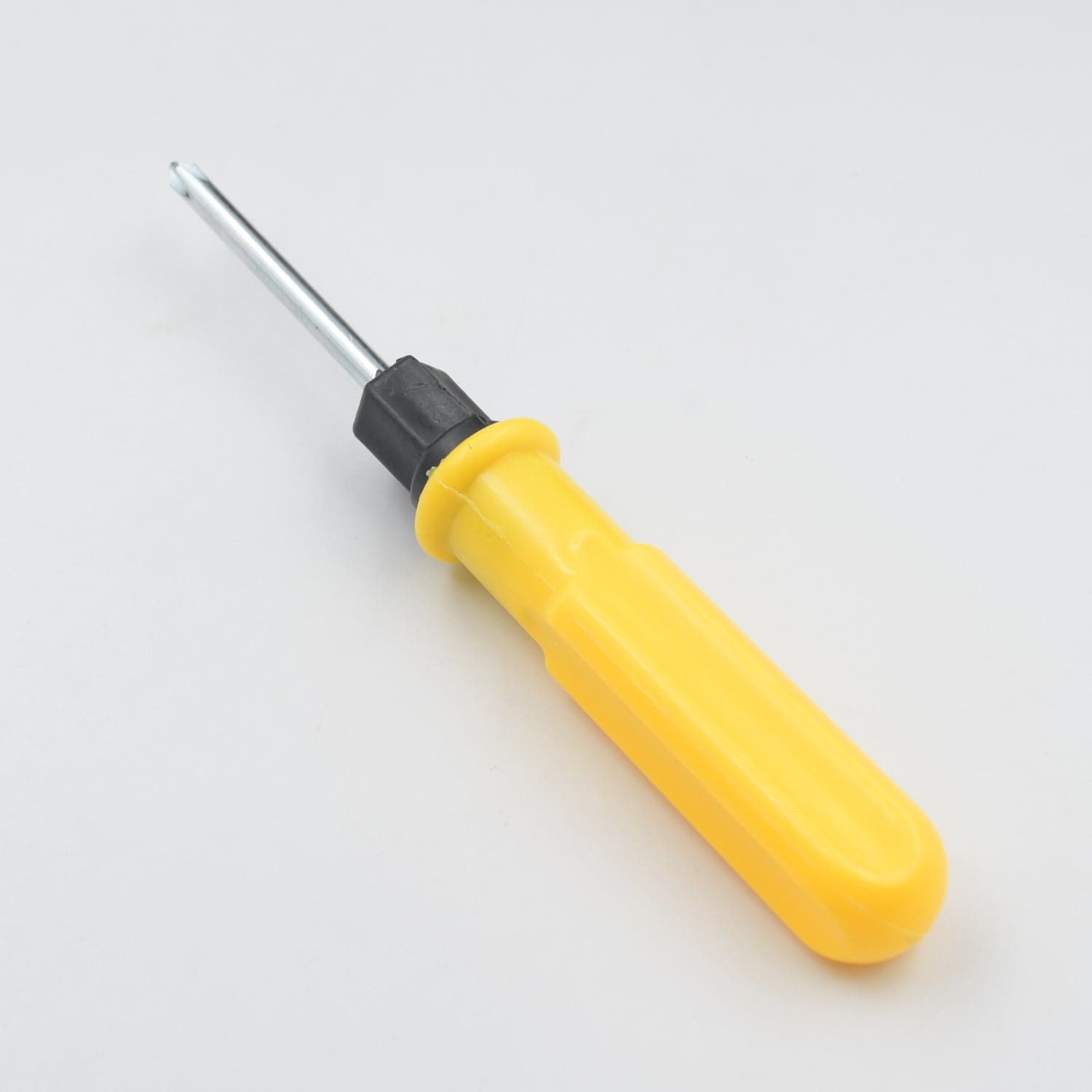 Small Pocket Size 2 in 1 Slotted Cross Head Double Sided Flat Magnetic Screwdriver with PVC Plastic Coated Handle (1 Pc) thumbnail 4