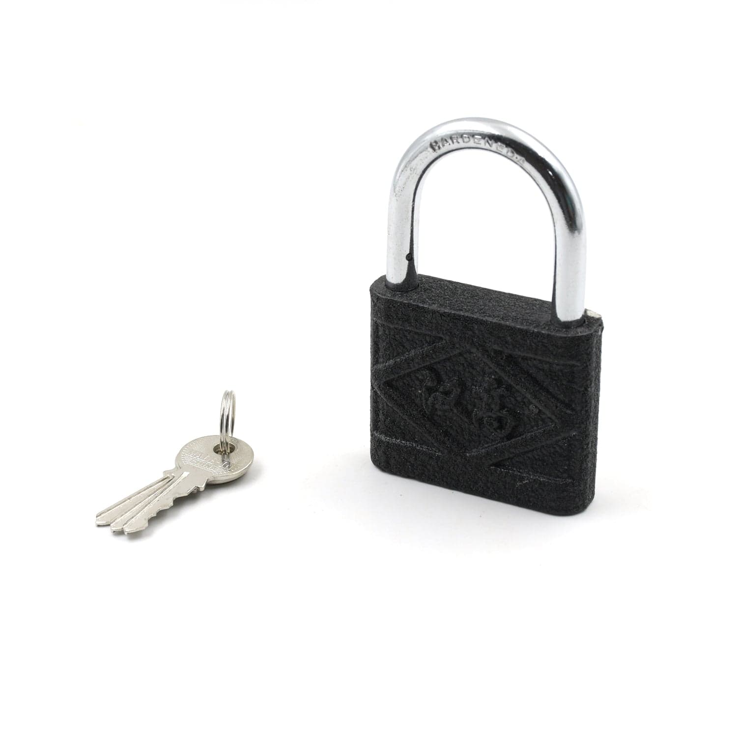 Black Iron Padlock of Brass Core, Waterproof & Anti-Theft for Home & Outdoor (75 mm) thumbnail 3