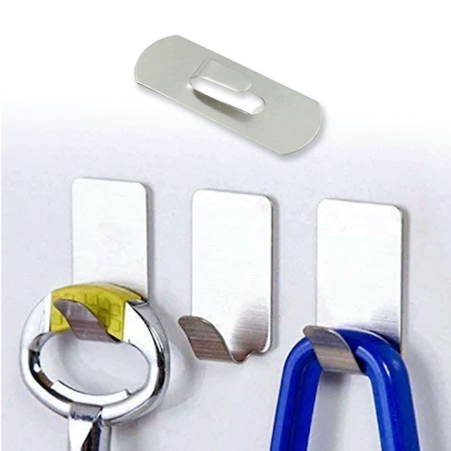 Stainless Steel Wall Hanging Hook 18pc thumbnail 1
