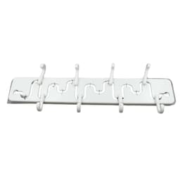 Adjustable Wall Hook: Slides for Easy Access (Bathroom & Home)