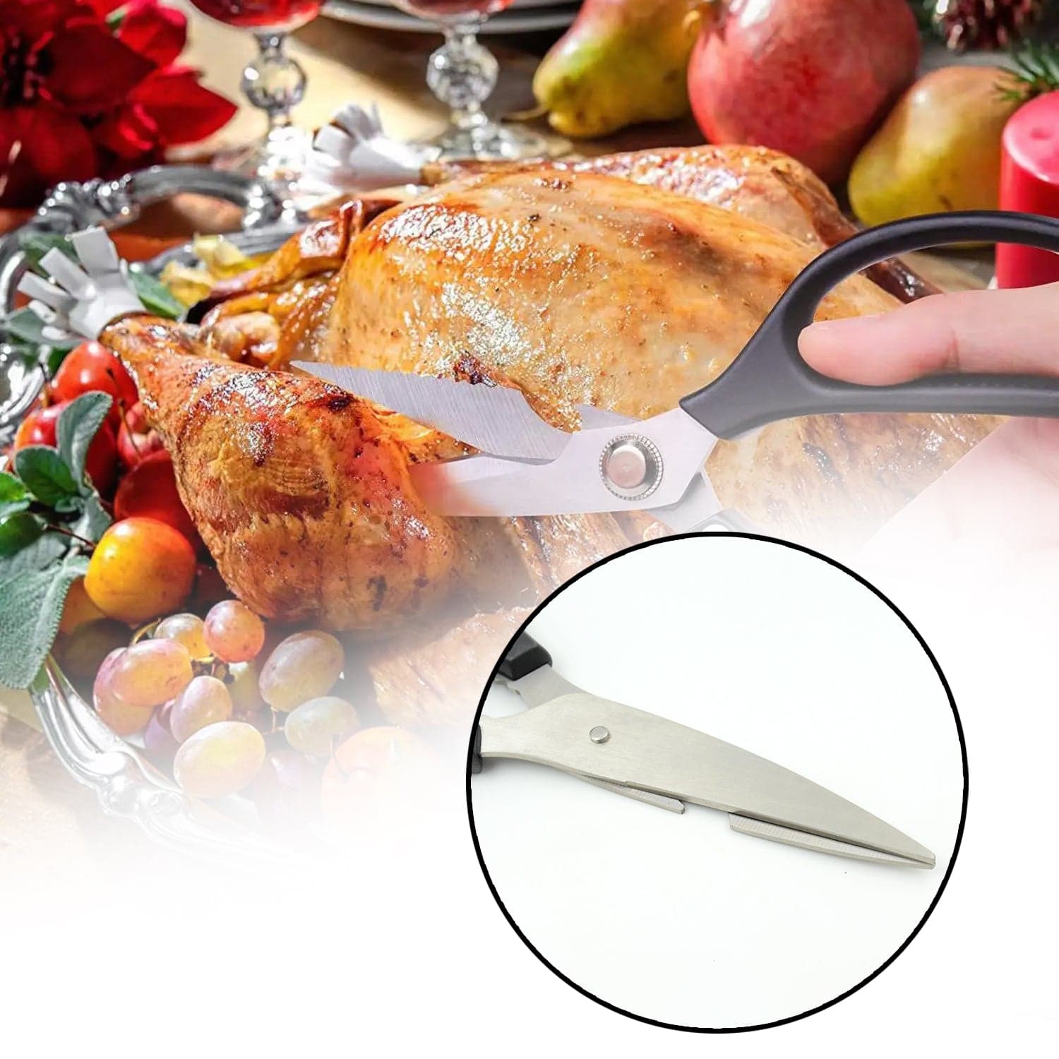 3-in-1 Multi-Function Kitchen Tool for Veggies, Fruit, Cheese & Meat with Bottle Opener thumbnail 3