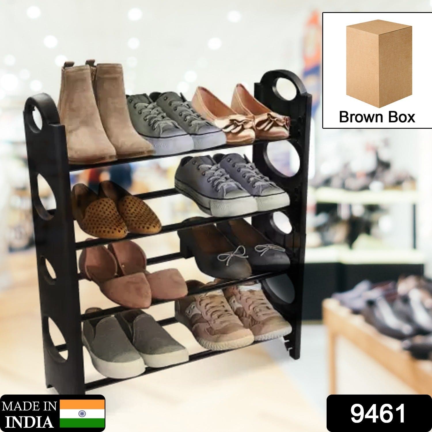 4 Shelves Shoe Rack ID-9461 thumbnail 2