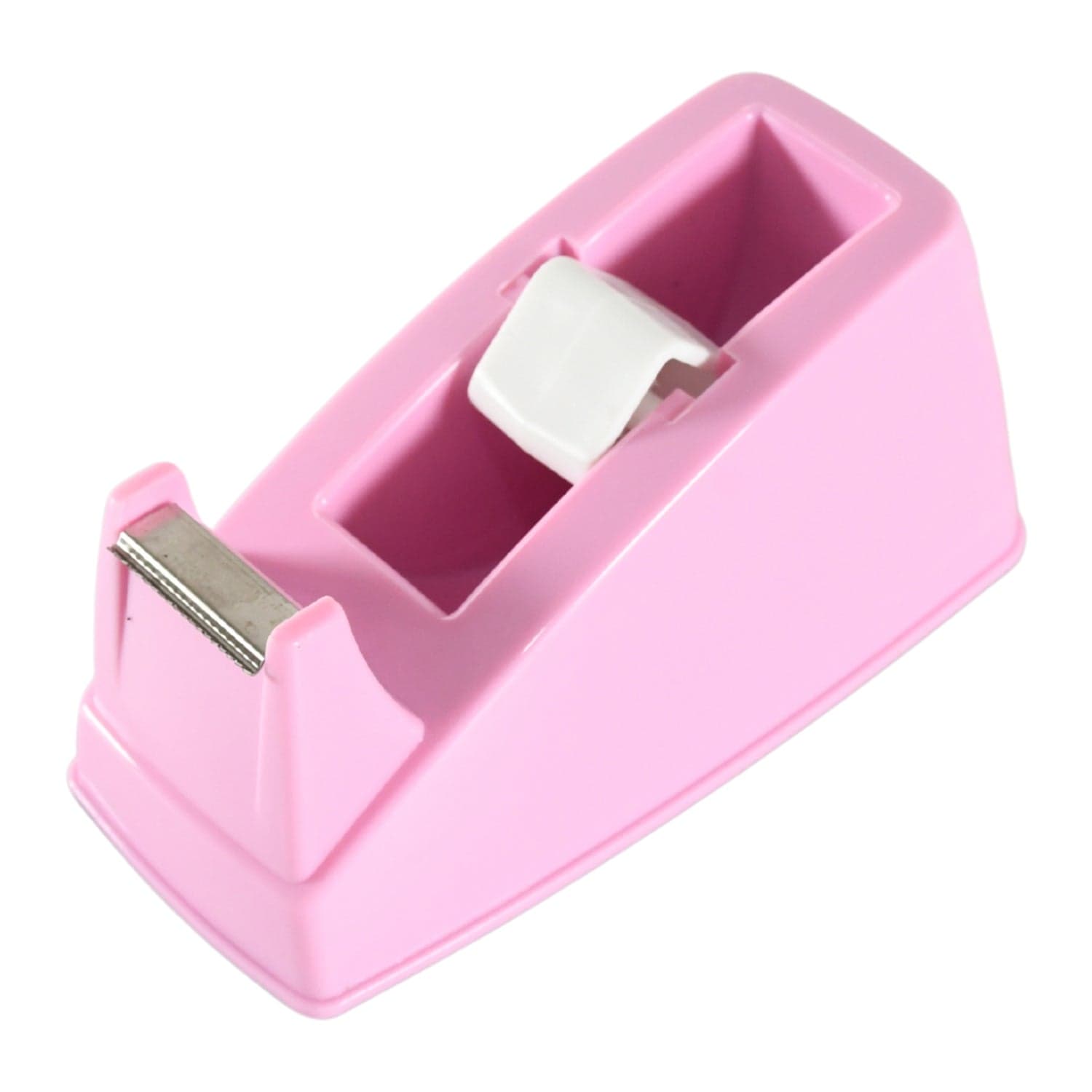 Plastic Tape Dispenser Cutter For Home Office Use, Tape Dispenser For Stationary, Tape Cutter Packaging Tape School Supplies (1 Pc / 300 Gm) thumbnail 4