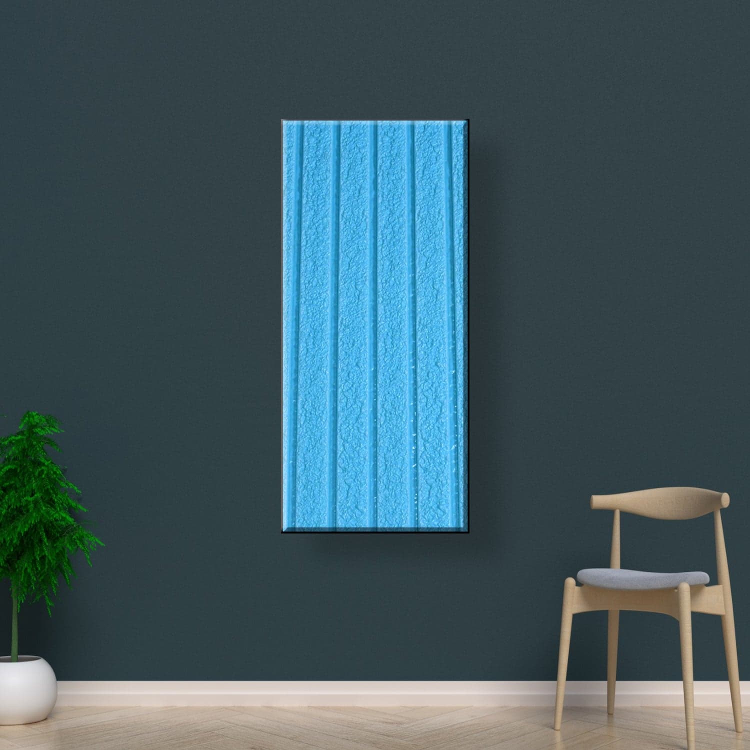 3D Adhesive wallpaper for living room. Room Wall Paper Home Decor Self Adhesive Wallpaper (60x30 Cm / Mix Color / 1 Pc) thumbnail 3