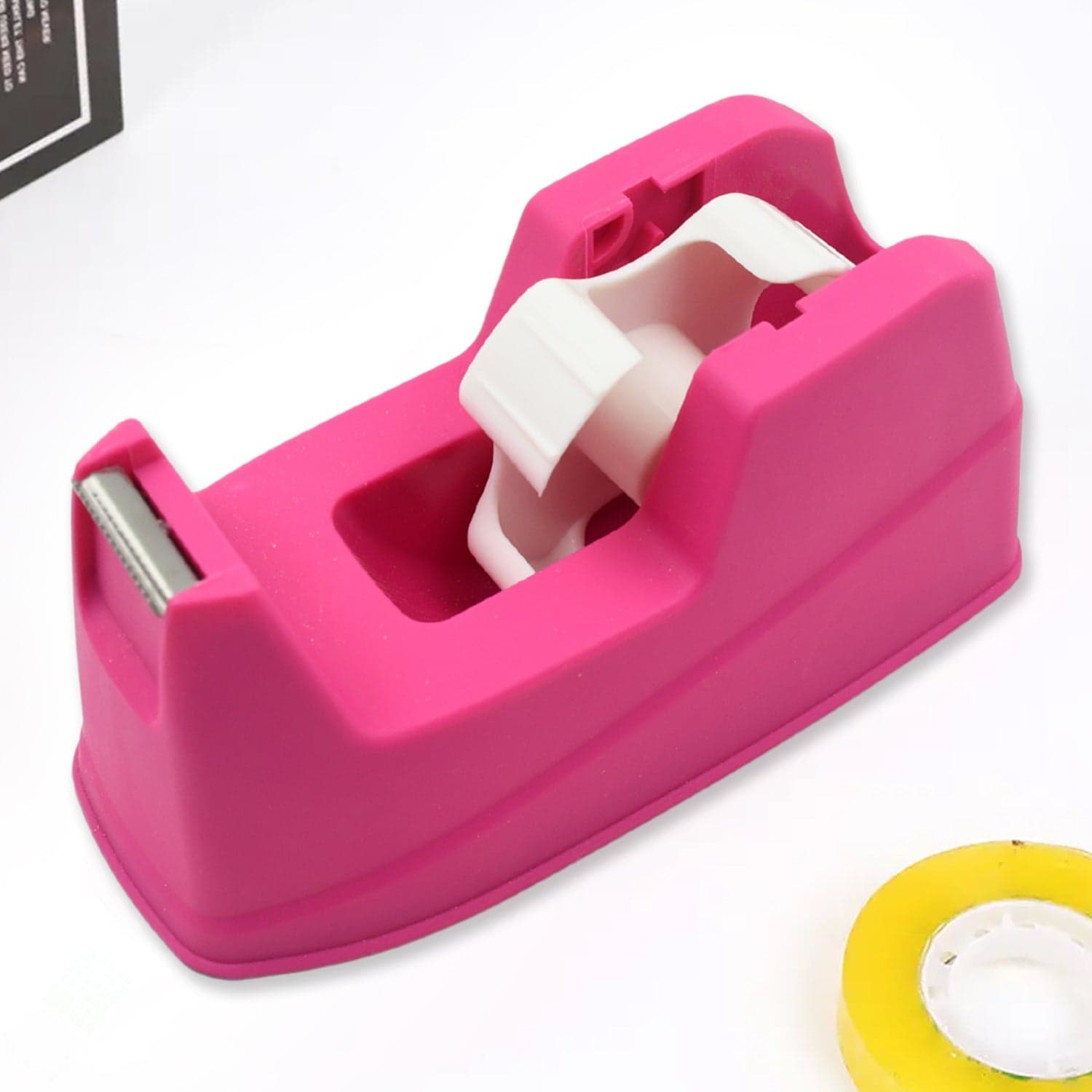 Plastic Tape Dispenser Cutter For Home Office Use, Tape Dispenser For Stationary, Tape Cutter Packaging Tape (1 Pc / 631 Gm) thumbnail 4