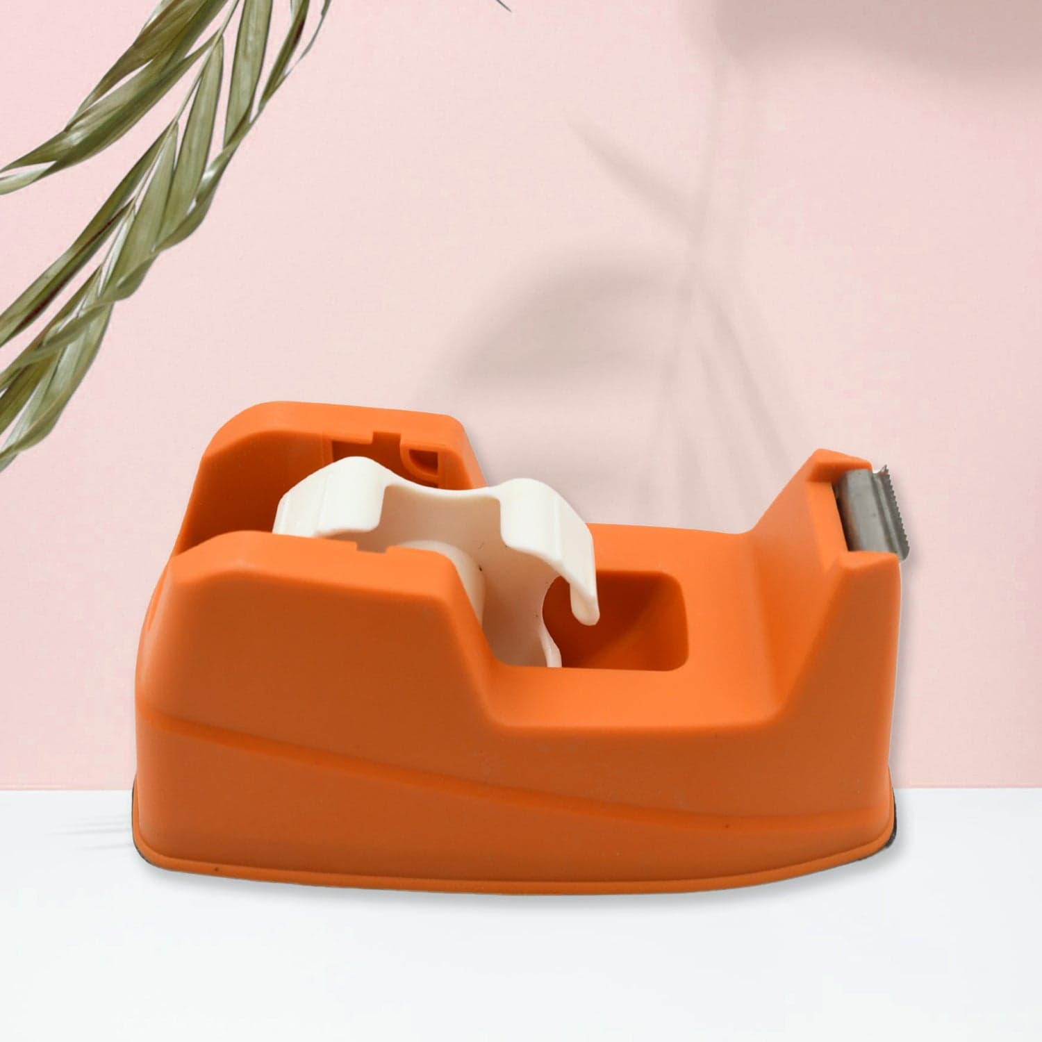 Plastic Tape Dispenser Cutter For Home Office Use, Tape Dispenser For Stationary, Tape Cutter Packaging Tape (1 Pc / 605 Gm) thumbnail 7