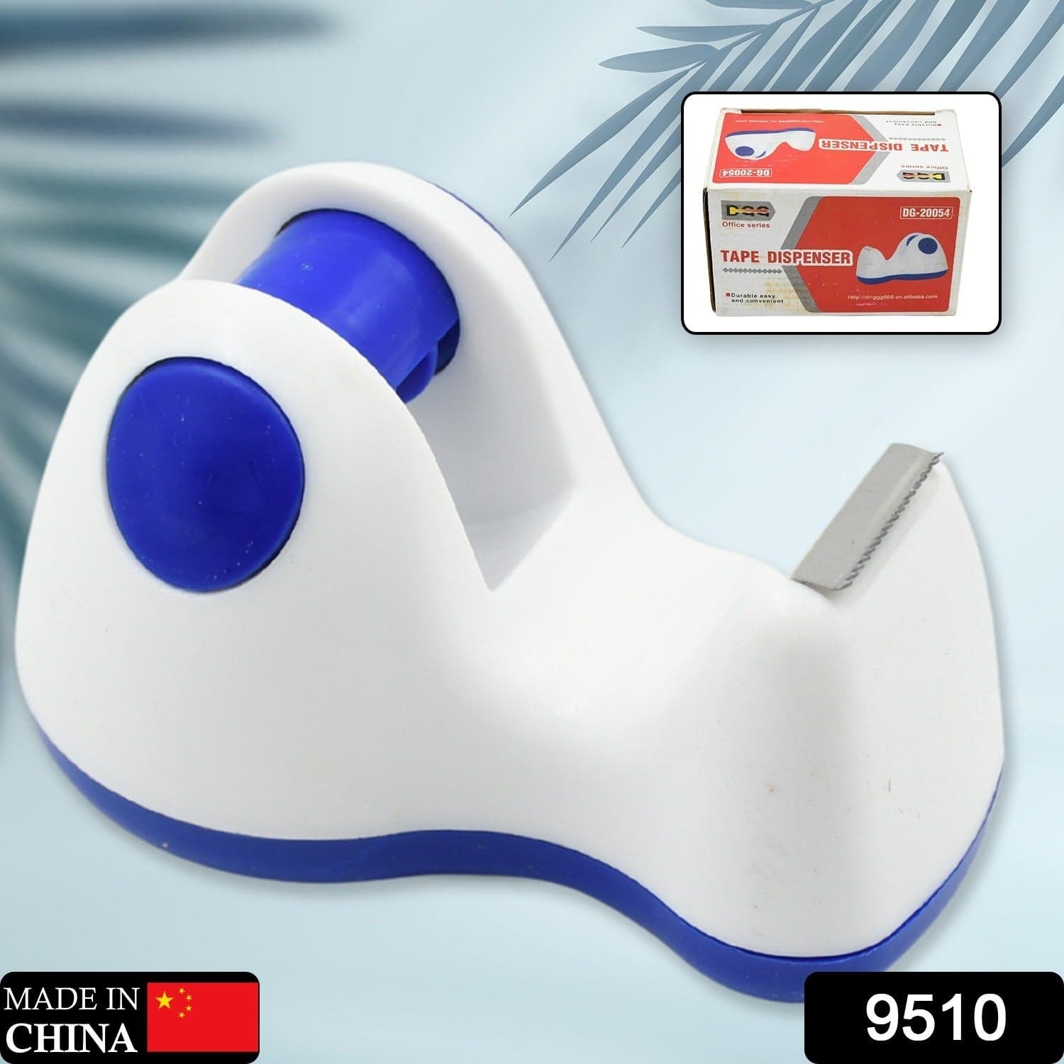 Plastic Tape Dispenser Cutter For Home Office Use, Tape Dispenser For Stationary, Tape Cutter Packaging Tape School Supplies (1 Pc / 213 Gm) thumbnail 2