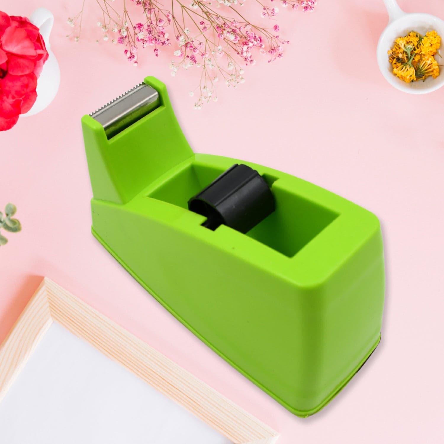 Plastic Tape Dispenser Cutter Of Heavy Duty Stationary Tape Cutter For Home thumbnail 6