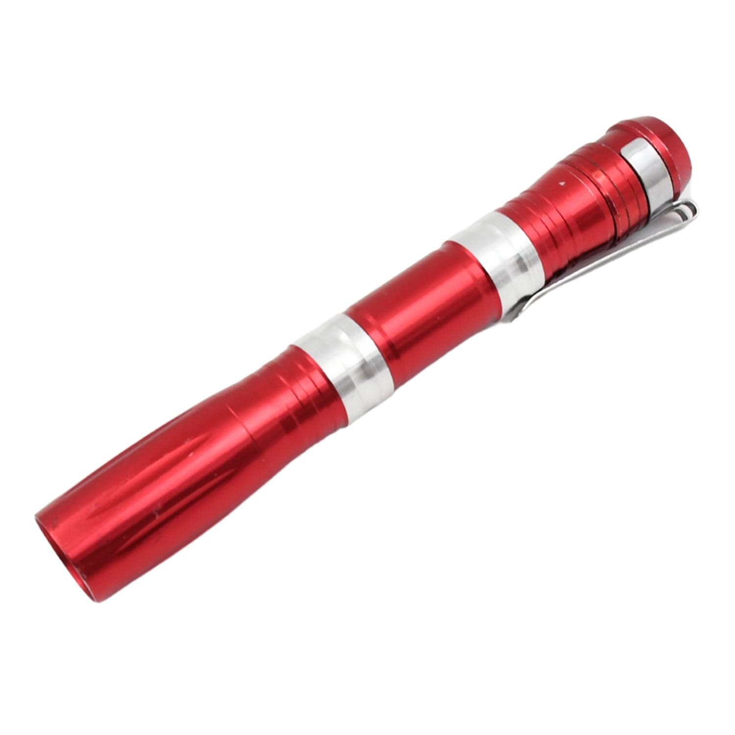 Portable Mini Torch / Flashlight Led Powerful High Lumens Pen Light With Clip thumbnail 5