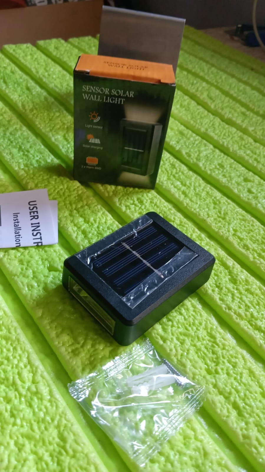 Solar Wall Lights Small Fence Lights Solar Powered Up Down LED Porch Light Garden Lights Outdoor Solar Landscape Lights WaterProof Light (1 Pc) thumbnail 8