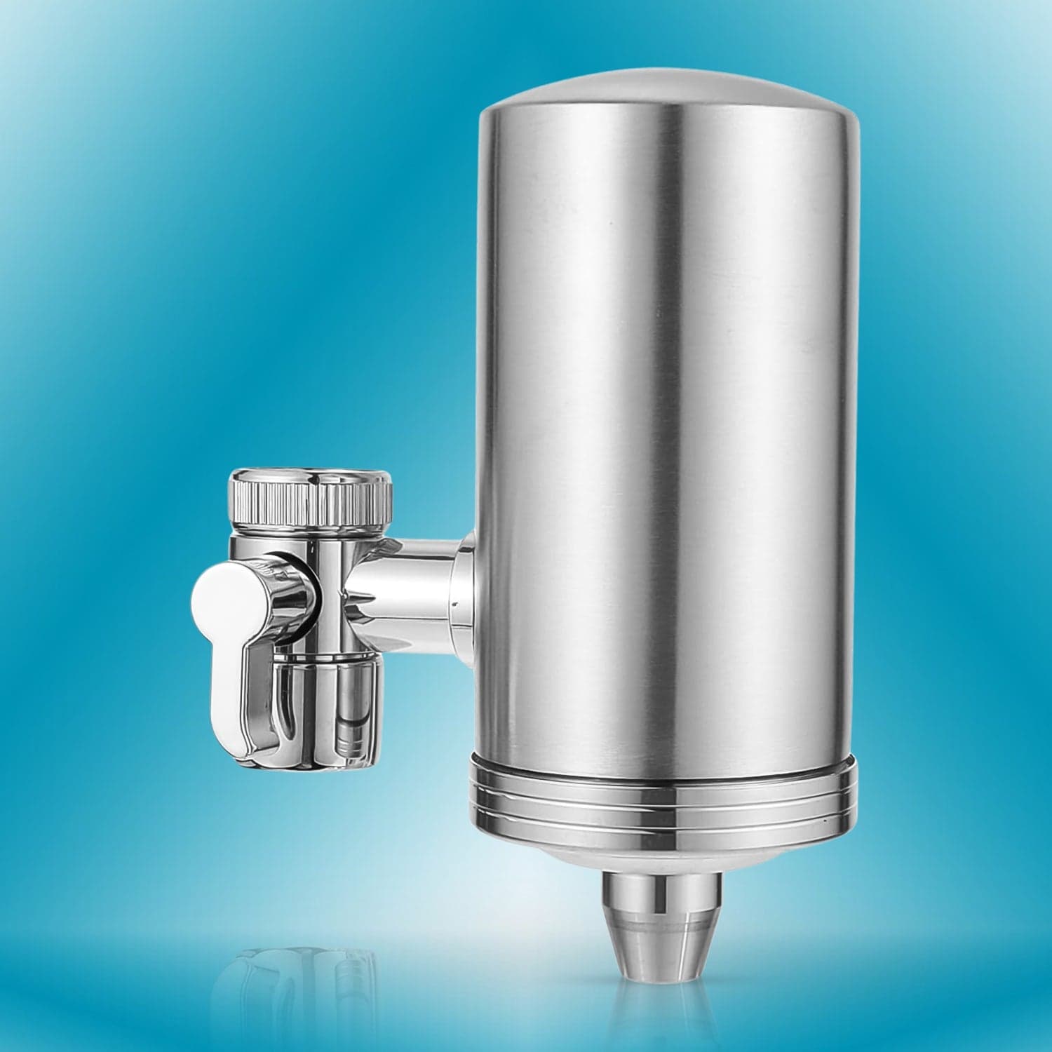 304 Stainless Steel Faucet Mount Water Filter, Water Purifier (1 Set) thumbnail 1