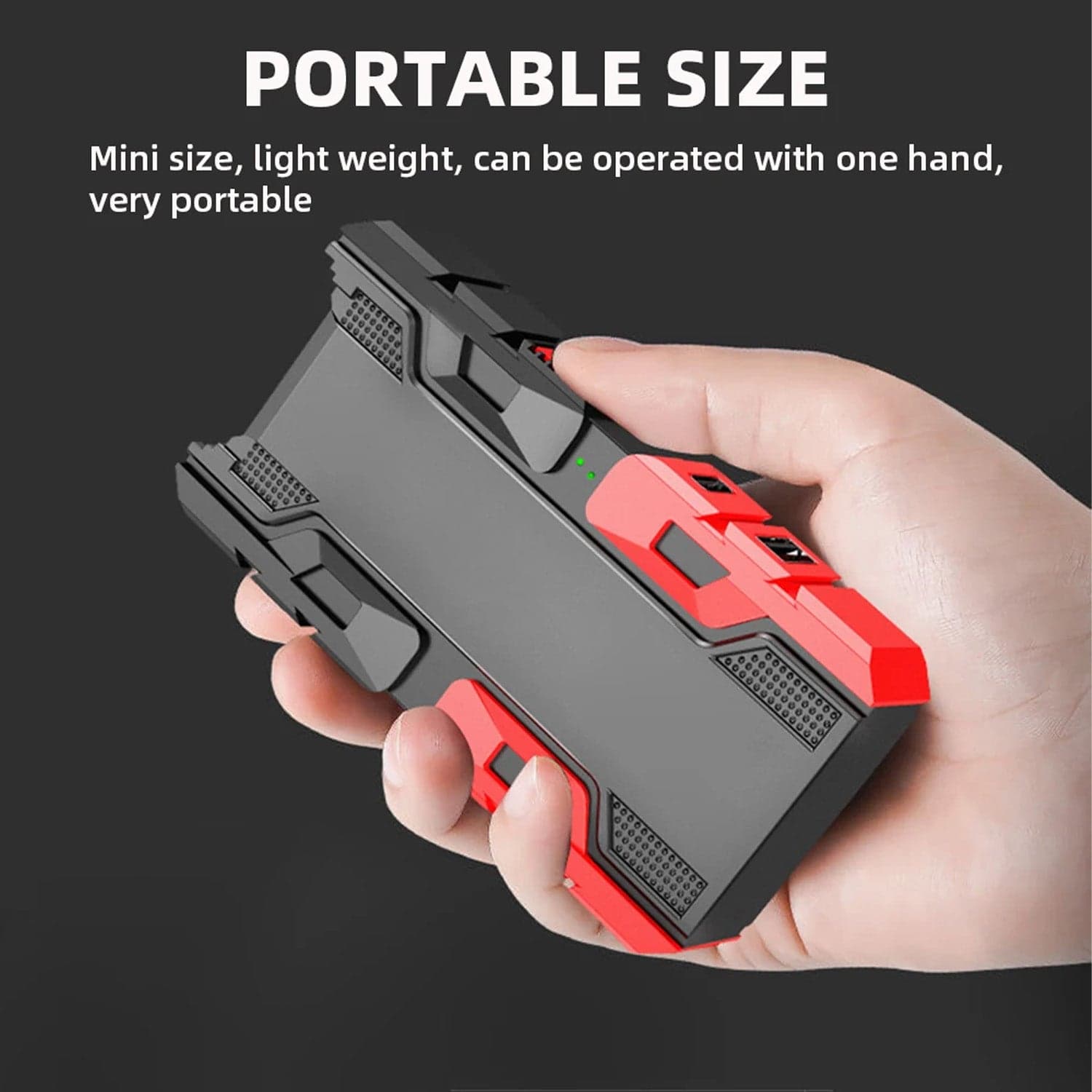 Rechargeable Mini LED Flashlight with Power Bank, 3 Modes (1 Pc) thumbnail 4