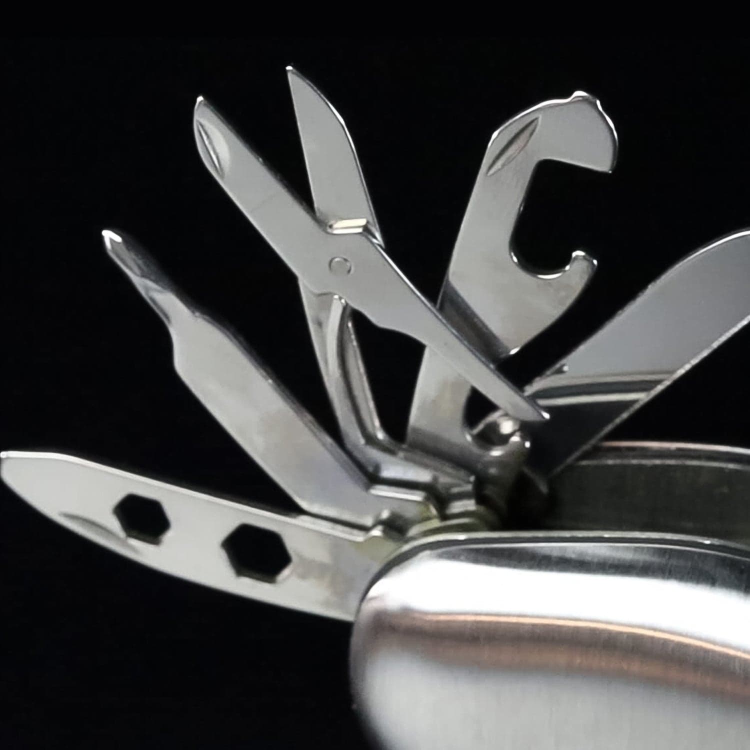 Battery Operated Multi Tool Led Flashlight, All In One Tool Light (1 Pc / Battery Not Included) thumbnail 3