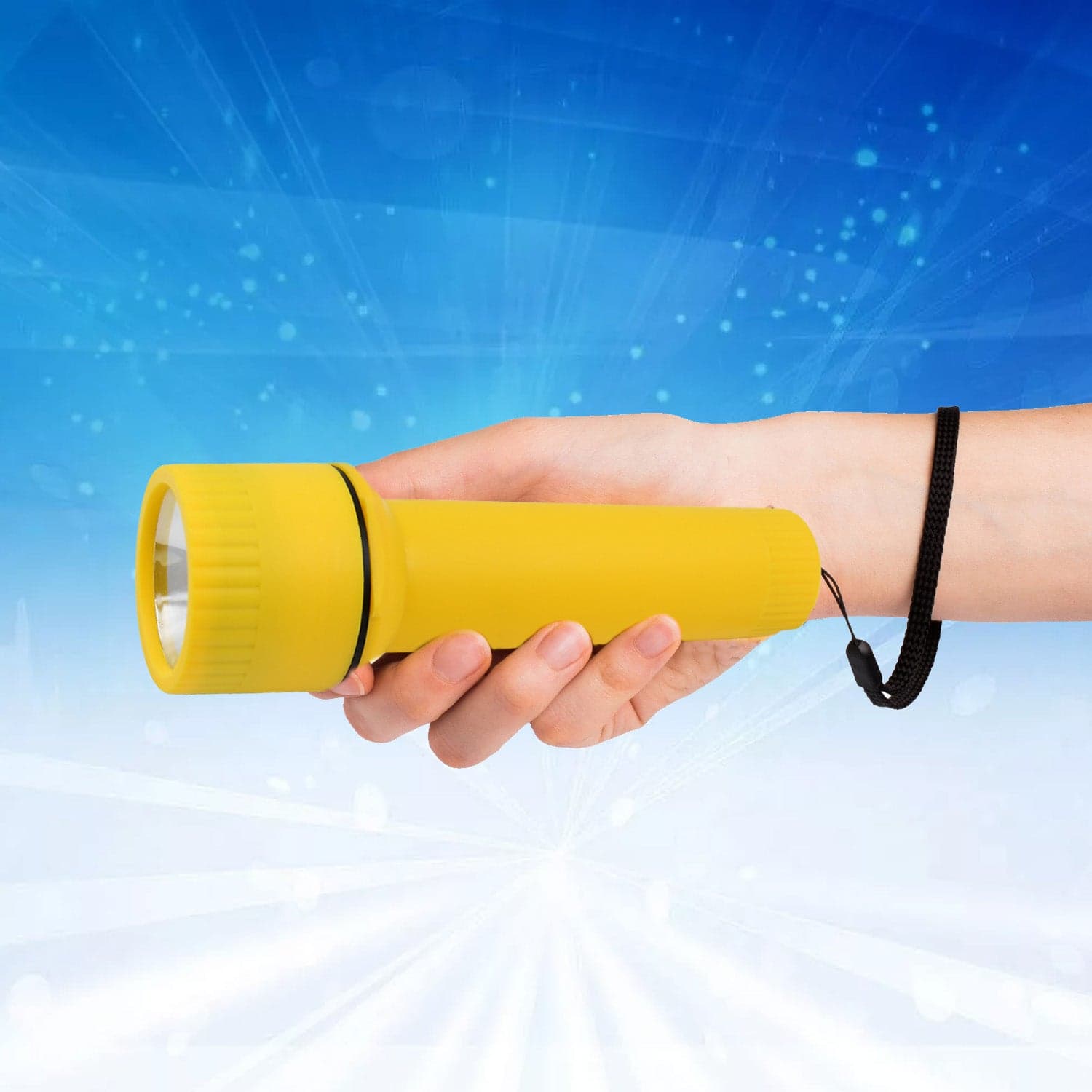 Big LED Flashlights / Torch Light, Battery operated (1 Pc / Battery not included) thumbnail 6