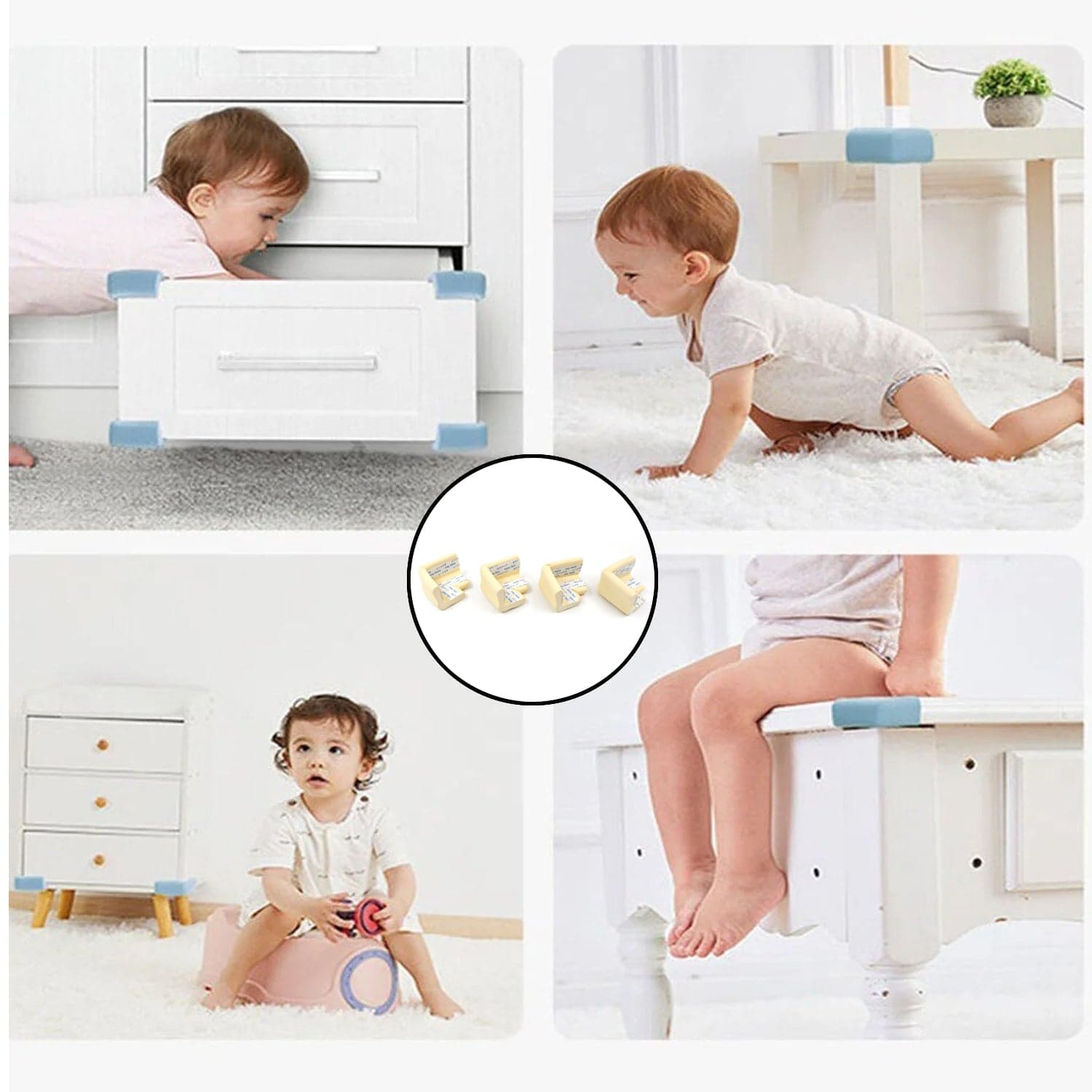 Corner Protector for Baby, Protectors Guards (4 Pcs Set) thumbnail 3