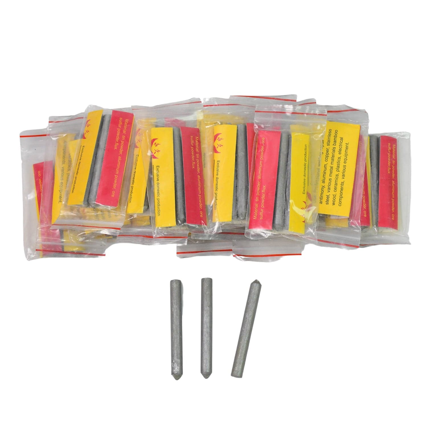 Low Temperature Universal Welding Rod, Aluminium Welding Rods (72 Pcs Set / Inside 3 Pcs Packet) thumbnail 5