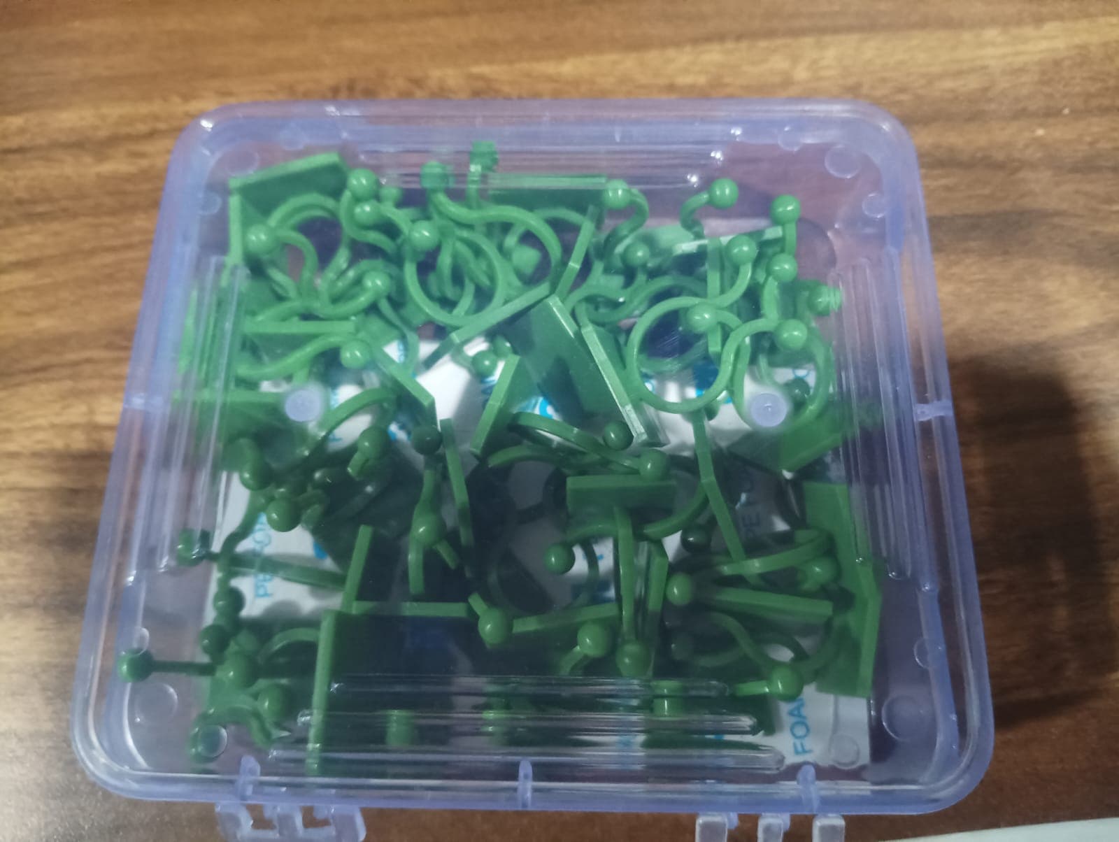 Plant Climbing Wall Fixture Clip Self-Adhesive Hook (40 Pcs Set / With plastic box) thumbnail 8