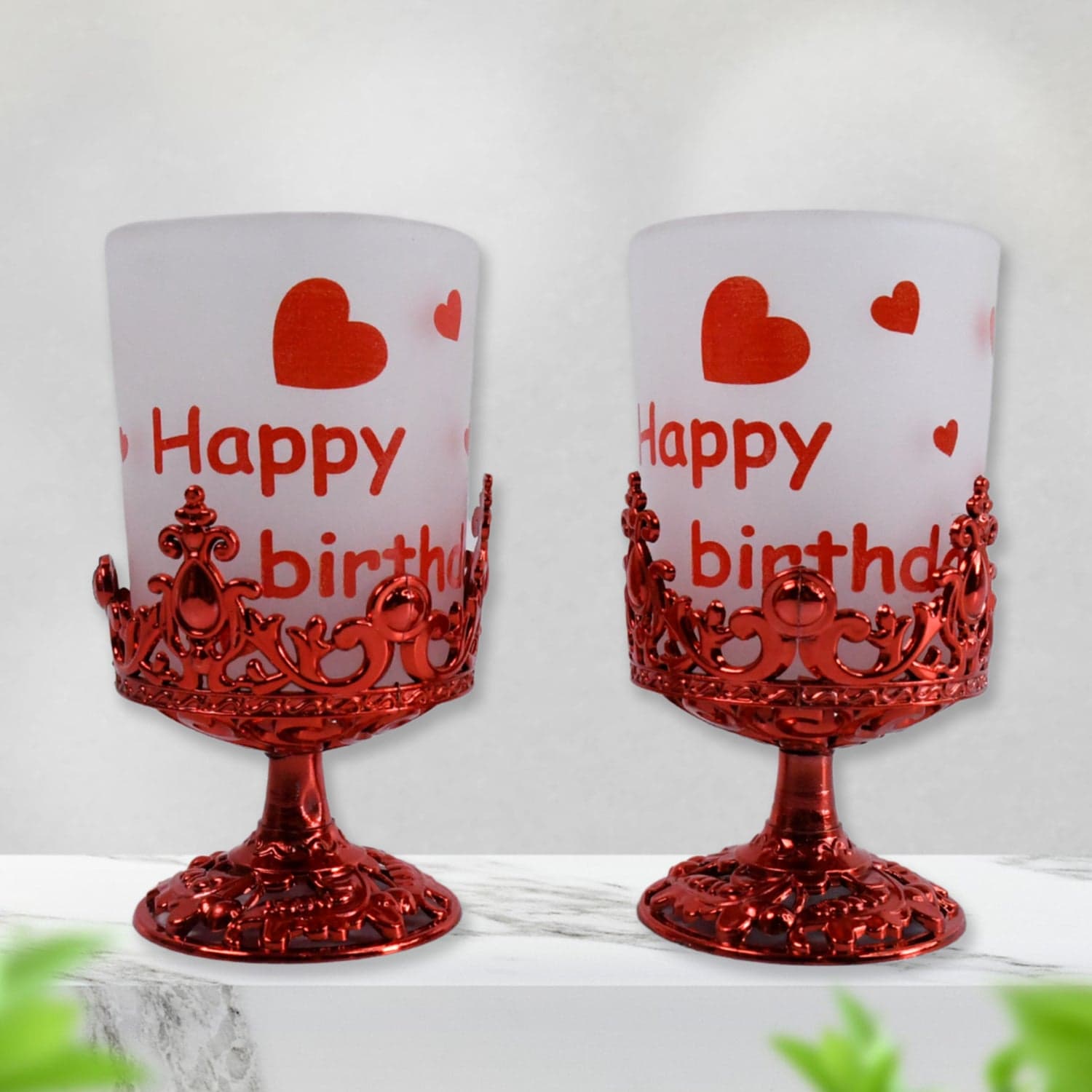 Tealight Holder Stylishly Shaped Candle Diya Stand thumbnail 3