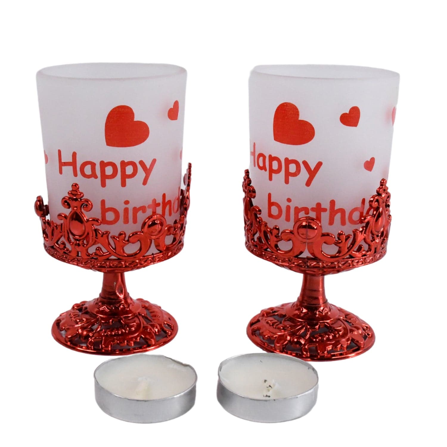 Tealight Holder Stylishly Shaped Candle Diya Stand thumbnail 5