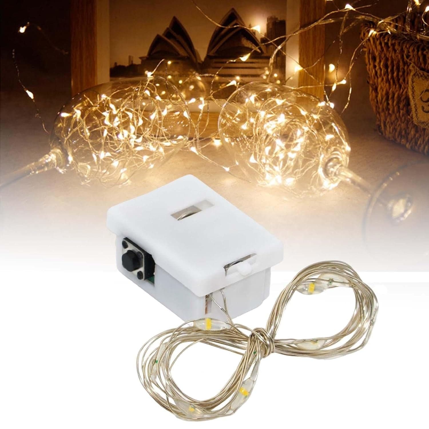 Fairy Lights Multi LED String Light, Mini Battery Operated (1 Pc) thumbnail 6
