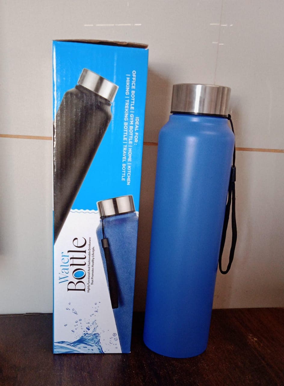 Stainless Steel Double Wall Vacuum-Insulated Drink Water Bottle (1000 ML) thumbnail 7