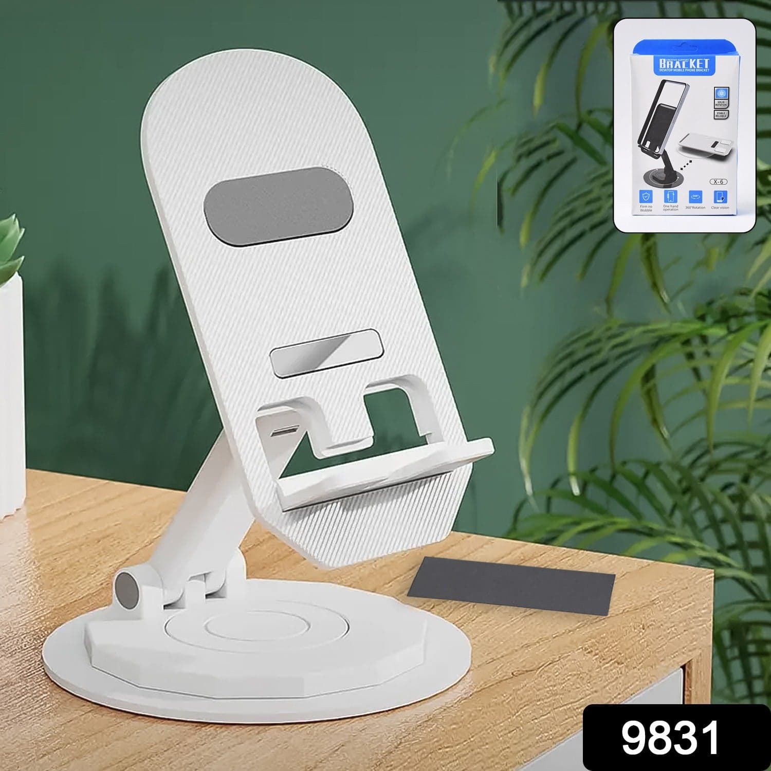 Mobile Stand Foldable & 360° Rotatable Mobile Stand (1 Pc) thumbnail 2