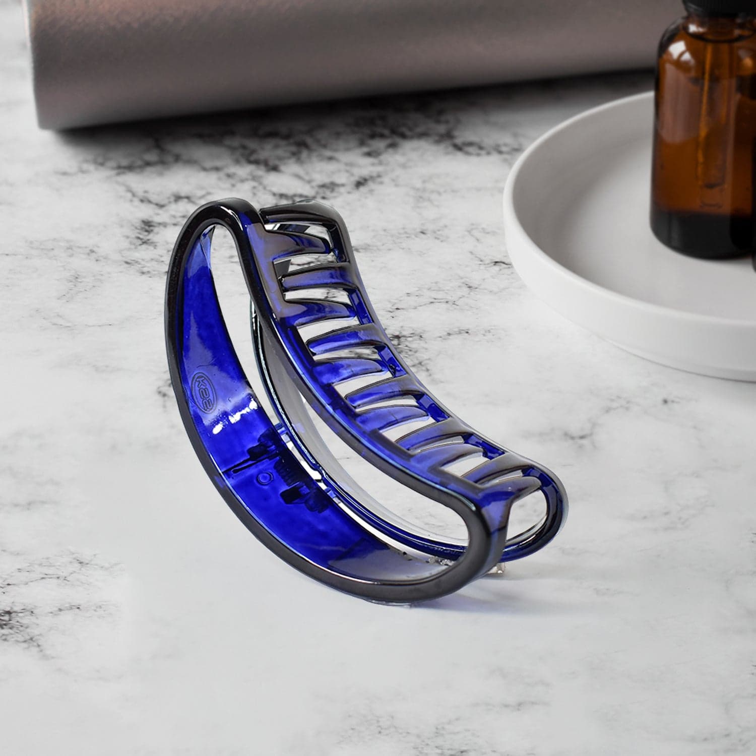 Plastic Hair Clamp Grip, Simple Matte Hair Barrette Clamp (1 Pc) thumbnail 1