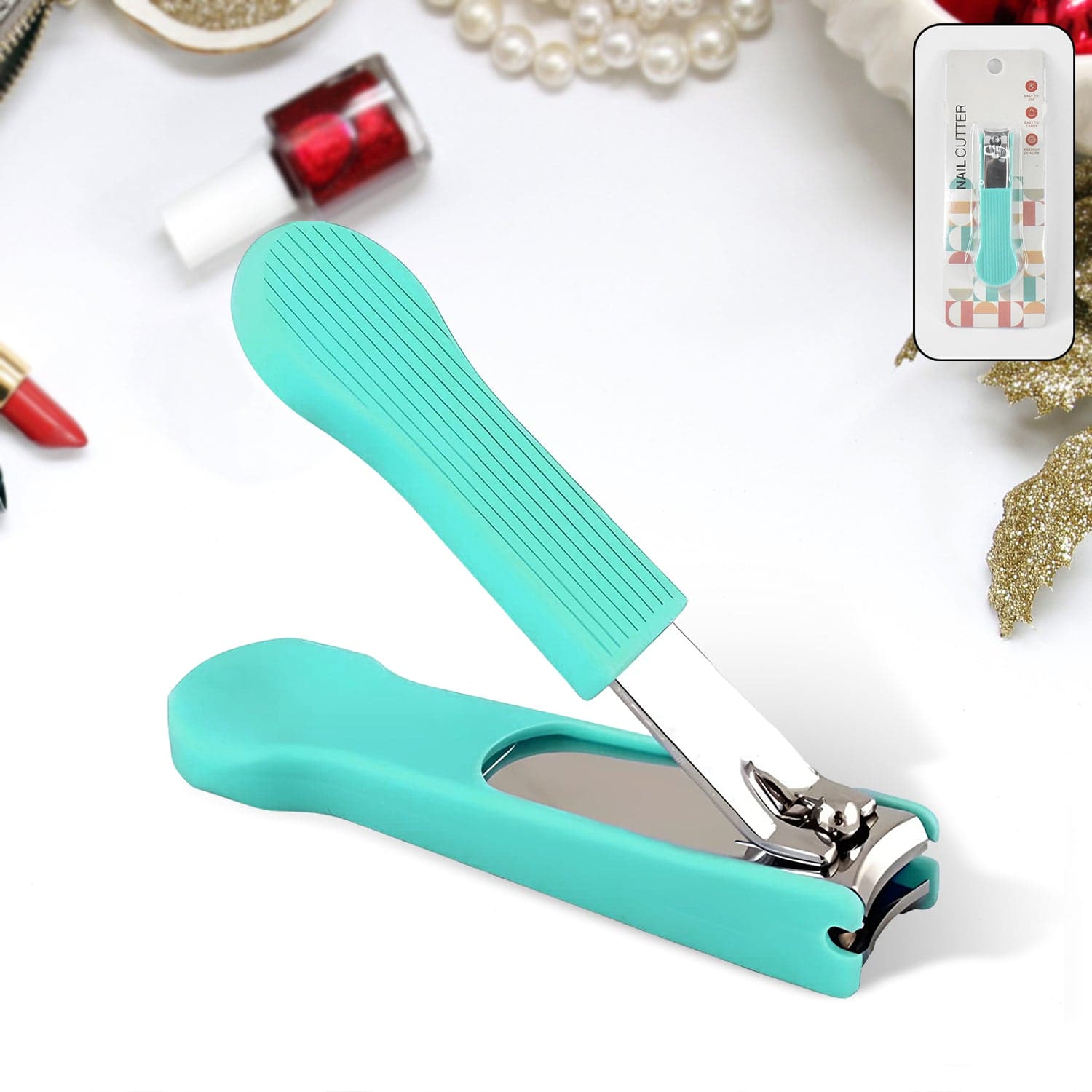 Nail Clippers Adult Nail Clippers Plastic / Big Nail Clippers (1 Pc) thumbnail 1