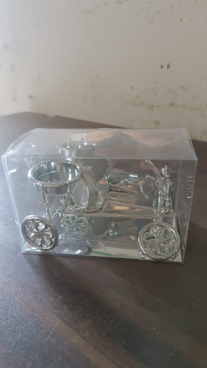 Cycle Tealight Holder / Candle Holder Decorative Candle, Diwali (1 Pc) thumbnail 9