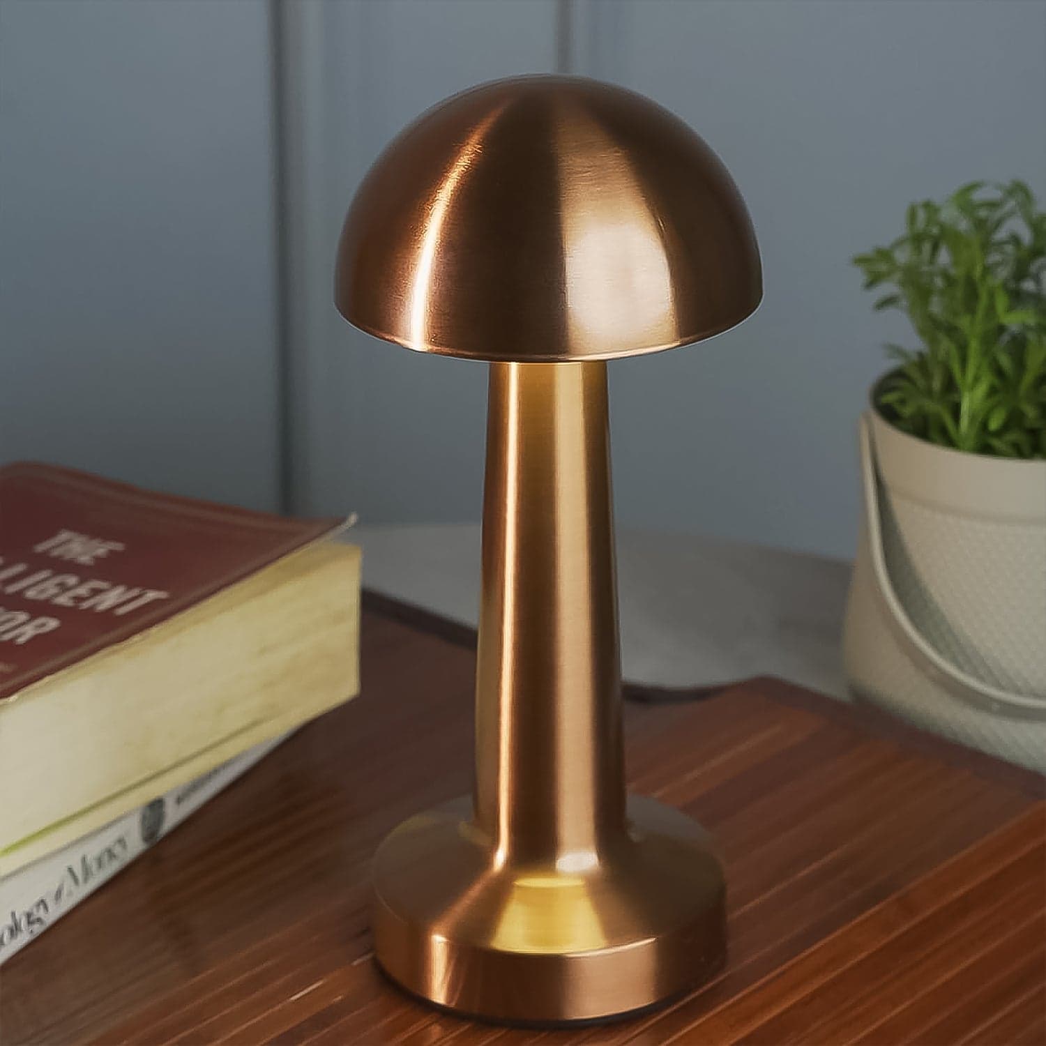 LED Lamp with Touch Control | Decorative Desk Lamp, Portable Metal LED Table Lamp thumbnail 5