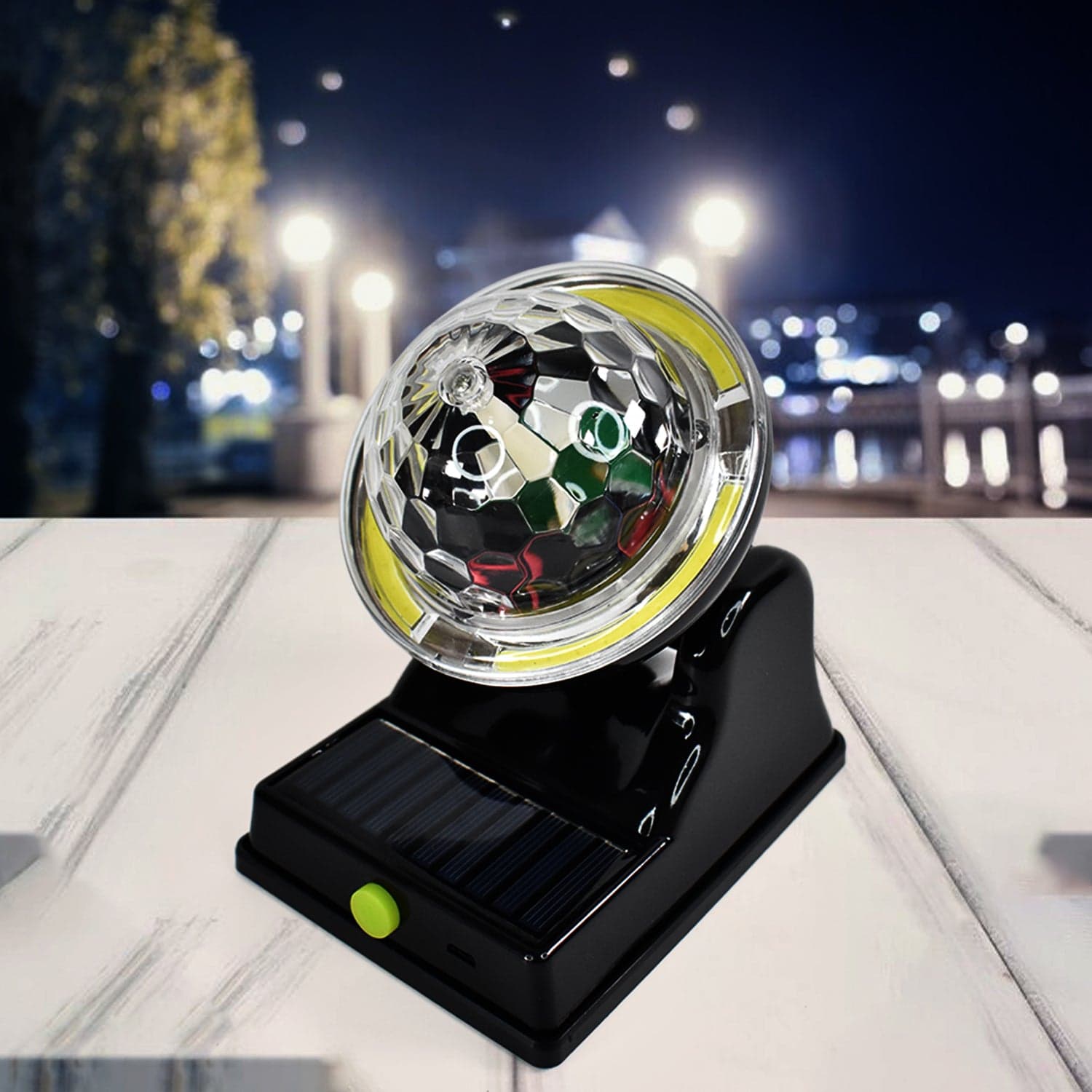 Multifunctional Solar 2 Modes Light Party Disco Light (1 Pc) thumbnail 6