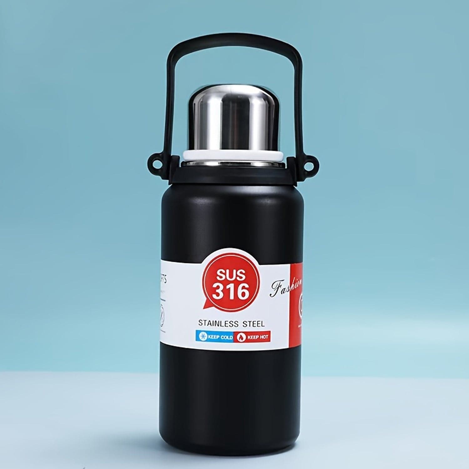 Stainless Steel Airtight Insulated Thermos Bottle (1200Ml Approx) thumbnail 4