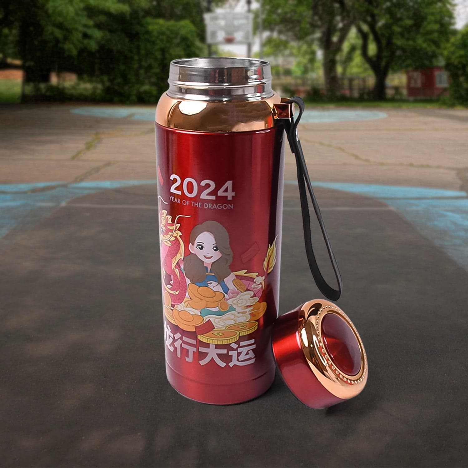 Printed Vacuum Insulated Water Bottle (1pc / 800 ML) thumbnail 3
