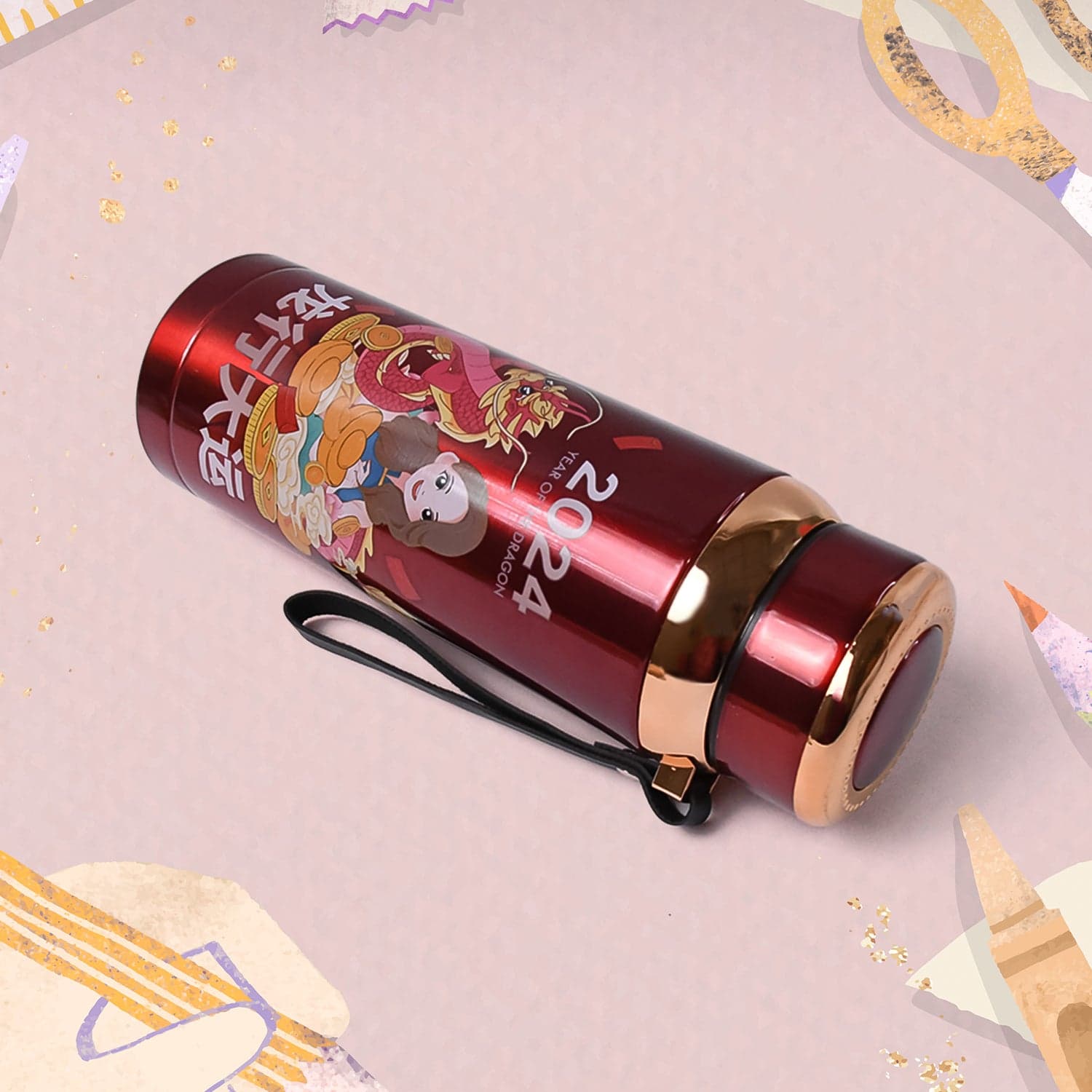 Printed Vacuum Insulated Water Bottle (1pc / 800 ML) thumbnail 6