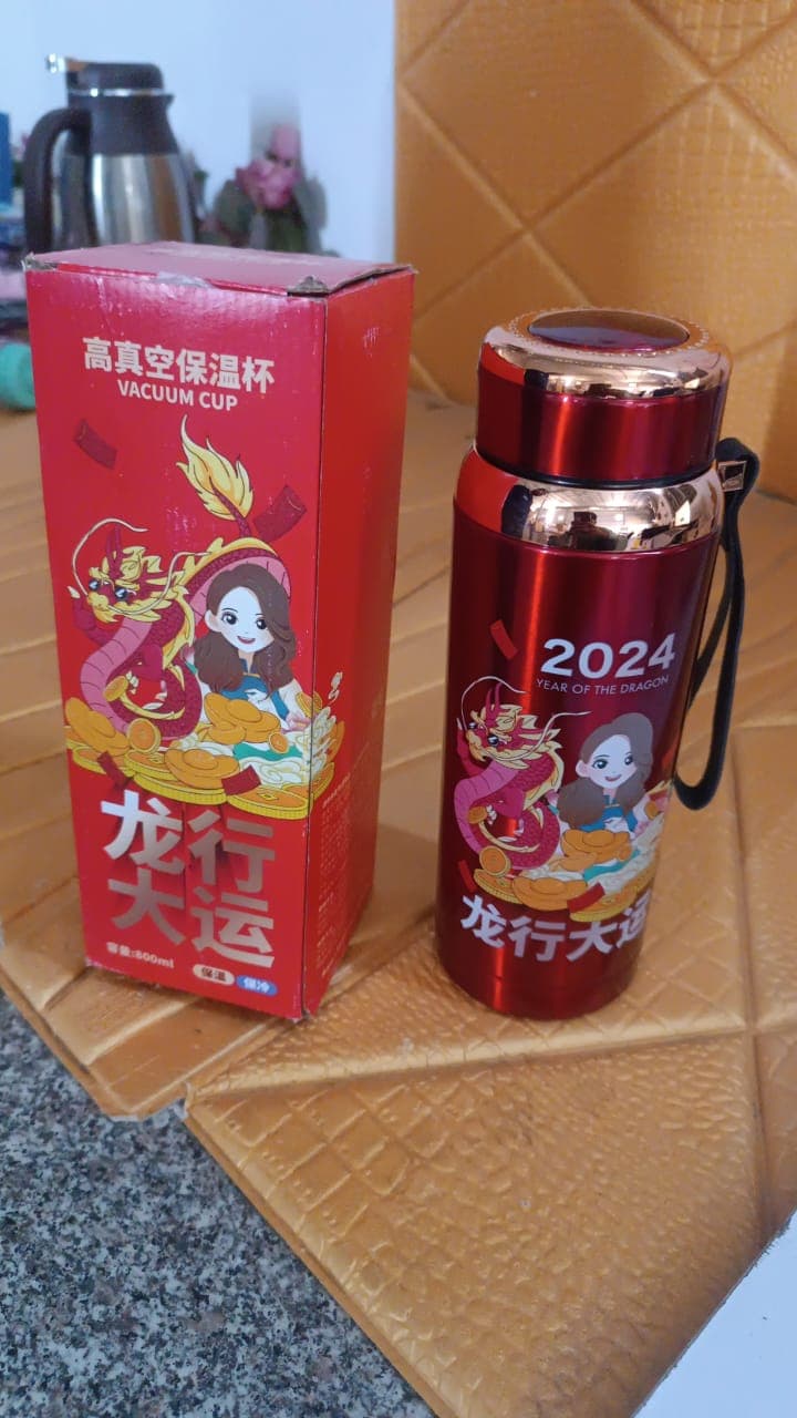 Printed Vacuum Insulated Water Bottle (1pc / 800 ML) thumbnail 7