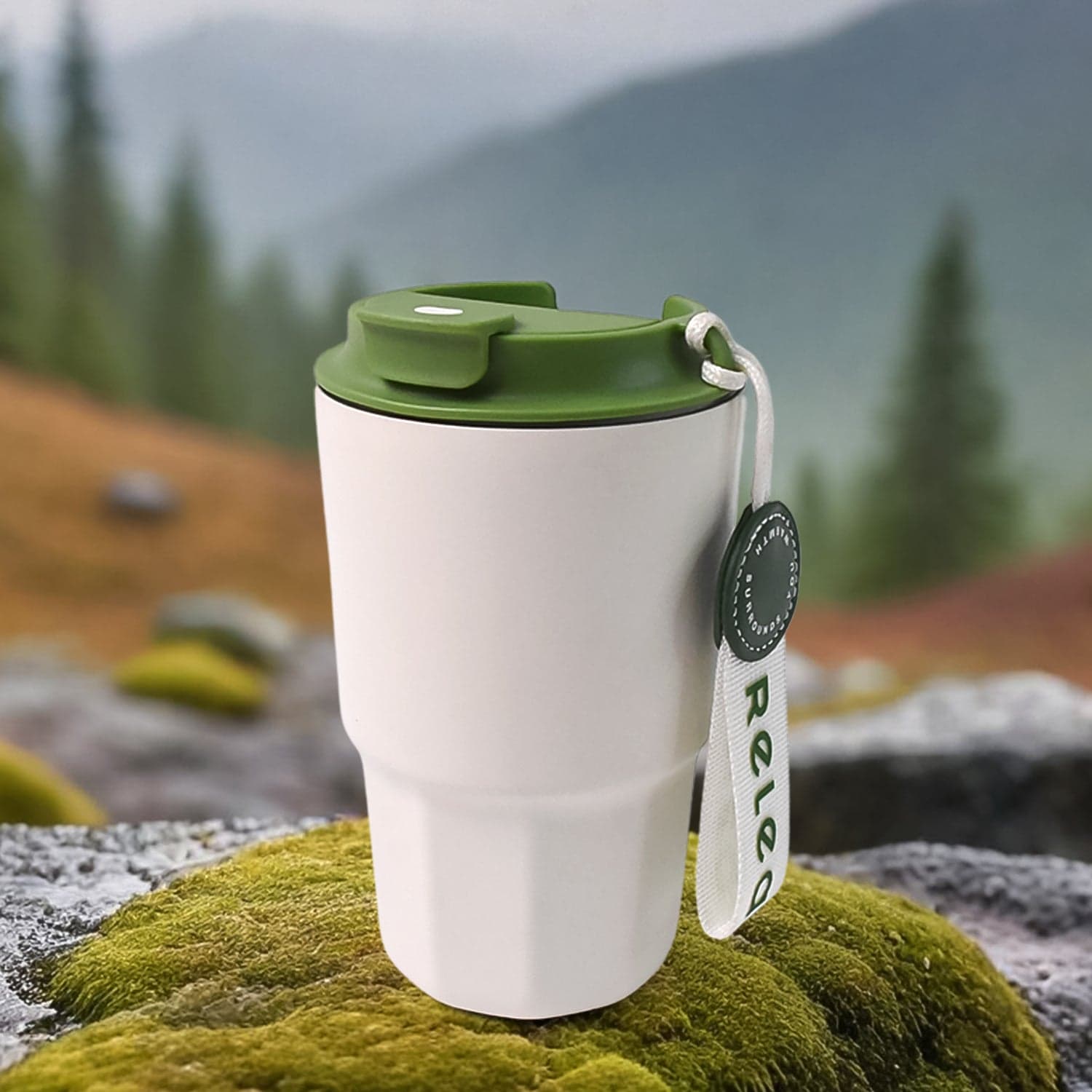 Thermos Cup Stainless Steel Cold Coffee Cup (460Ml Approx) thumbnail 1
