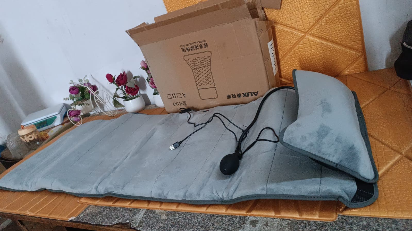 Electric Vibrating Massage Pad / Mattress (1 Set) thumbnail 10