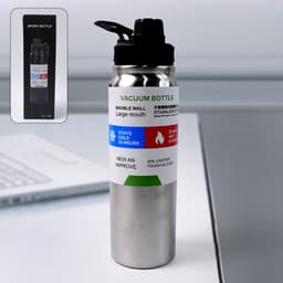 Stainless Steel Double Wall Vacuum-Insulated Drink Water Bottle (800 ML)