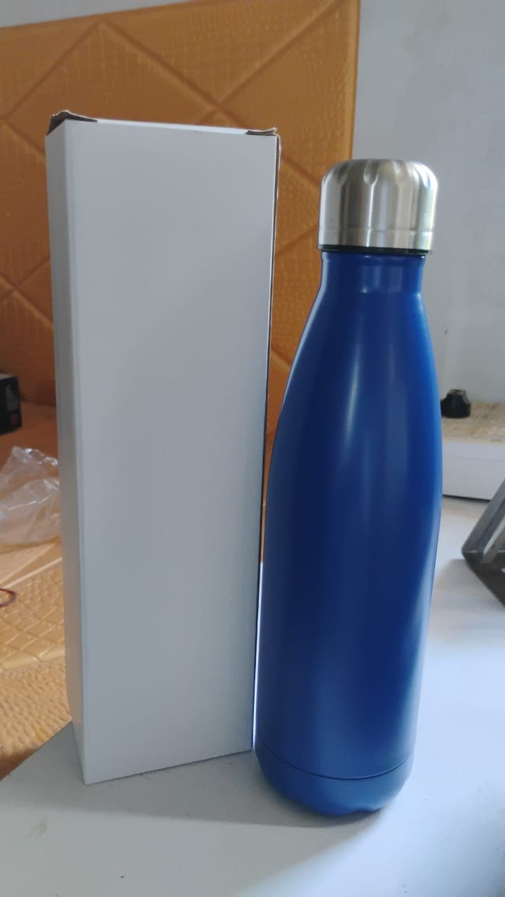 Stainless Steel Single Wall Water Bottle 400ml approx thumbnail 7