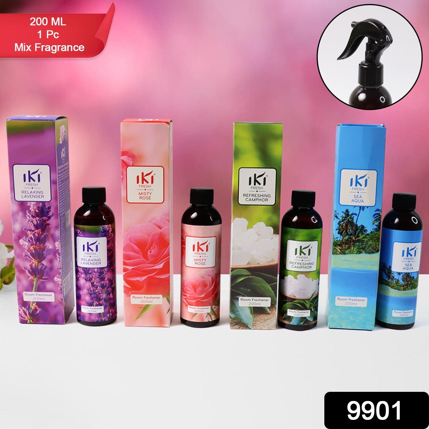 IKI Room Air Freshener Mix Fragrance (200 Ml Approx / 1 Pc) thumbnail 2