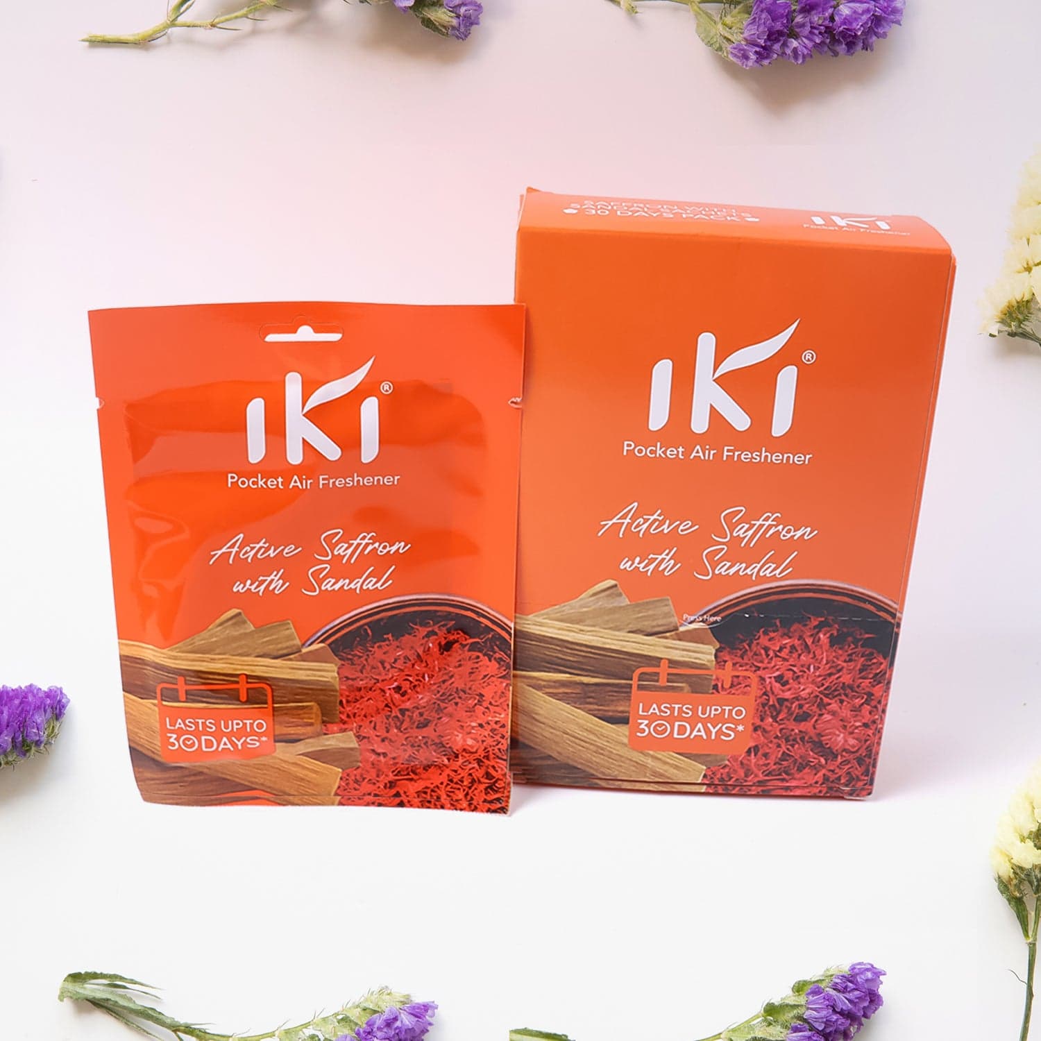 IKI Pocket Air Freshener Mix Flevar / Fragrance (1 Pkt / Inside 6 Pcs ) thumbnail 3