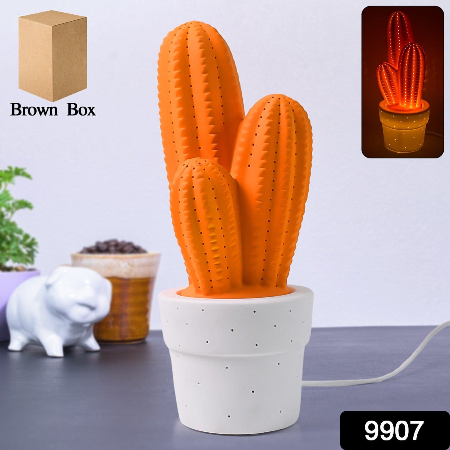 Ceramic Table Lamp Big Desk Lamp (1 Pc) thumbnail 2